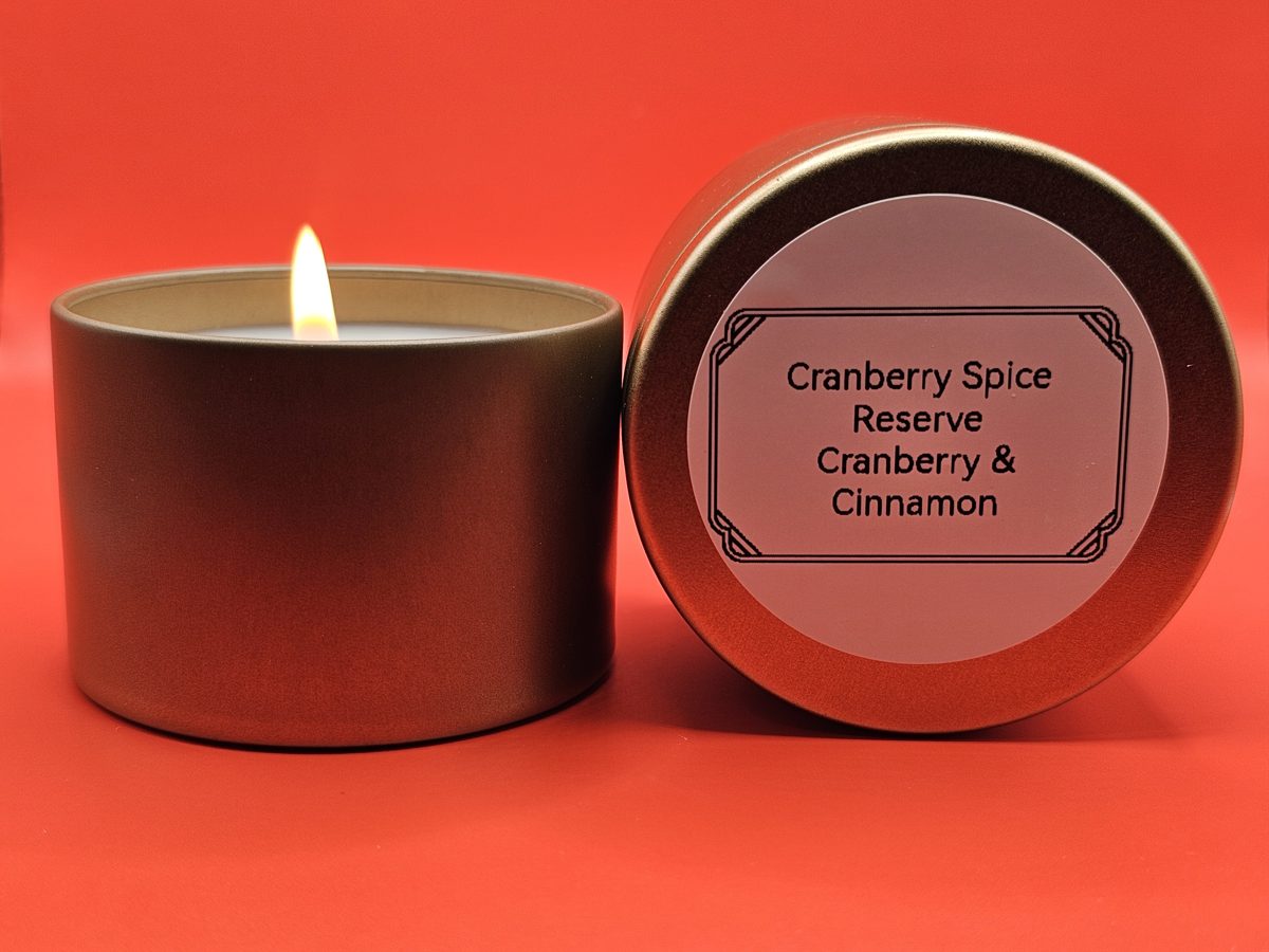 Cranberry Spice Reserve — Cranberry & Cinnamon candle